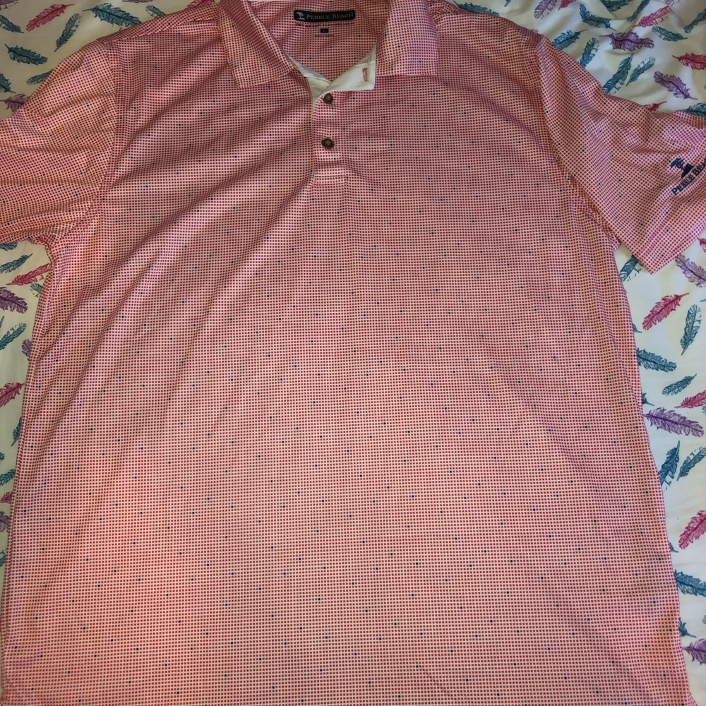 Pebble Beach golf polo